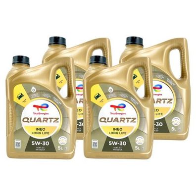 Total Quartz Ineo Longlife 5W-30 4x5 Liter