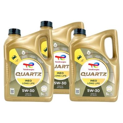Total Quartz Ineo Longlife 5W-30 3x5 Liter