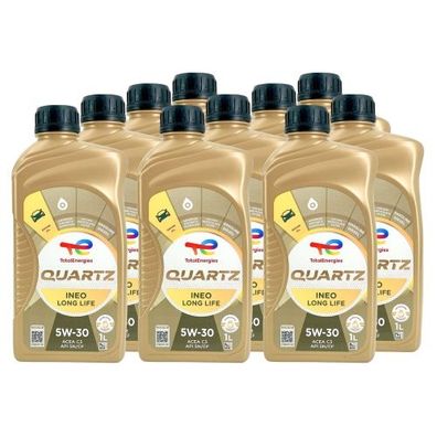 Total Quartz Ineo Longlife 5W-30 10x1 Liter