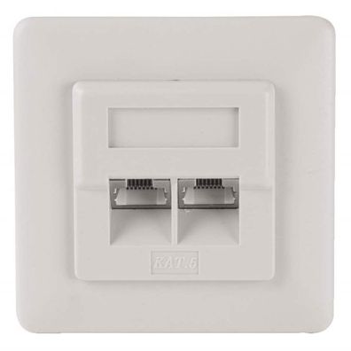 Cat 5e Modular Wanddose