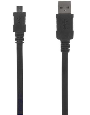 Micro-USB to USB Sync- Charge-Cable Black