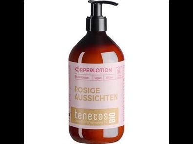 benecos 6x benecosBIO Körperlotion BIO-Wildrose - ROSIGE Aussichten 500ml