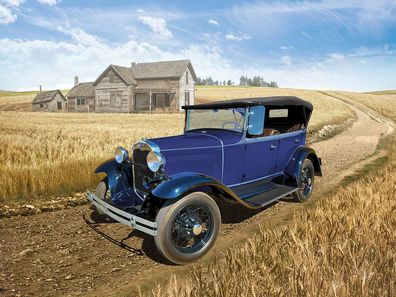 ICM 1:24 24050 Model A Standard Phaeton Soft Top(1930s), merican Passenger Car(100% n