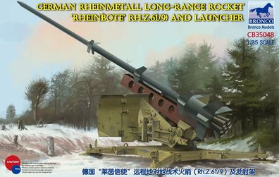 Bronco Models 1:35 CB35048 German Rheinmetall Rheinbote Rakete Rheinbote(Rh.Z.61/9) a