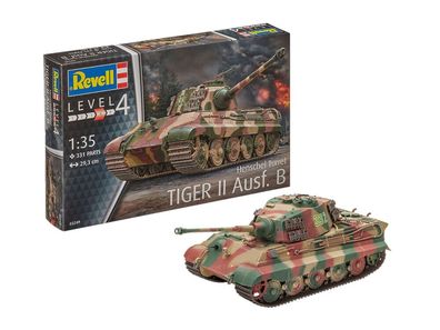 Revell 1:35 3249 TigerII Ausf.B (Henschel Turret)