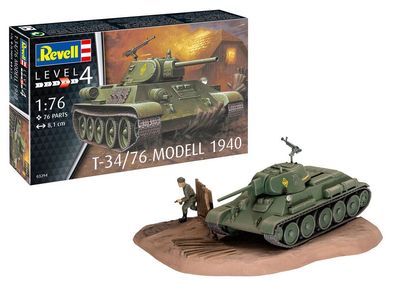 Revell 1:76 3294 T-34/76 Modell 1940
