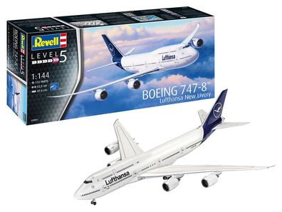 Revell 1:144 3891 Boeing 747-8 LufthansaNew Liver