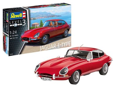 Revell 1:24 7668 Jaguar E-Type (Coupé)