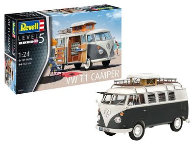 Revell 1:24 7674 VW T1 Camper - NEU