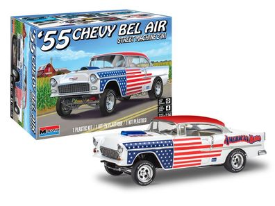 Revell 1:24 14519 55 Chevy Bel Air Street Machine - NEU