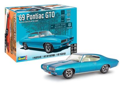 Revell 1:24 14530 69 Pontiac GTO The Judge 2N1 - NEU