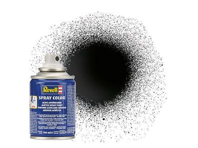 Revell 34107 Spray schwarz, glänzend