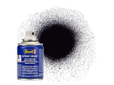 Revell 34108 Spray schwarz, matt