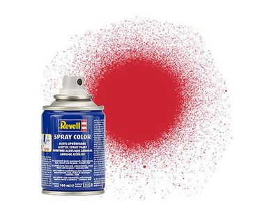 Revell 34330 Spray feuerrot, seidenmatt