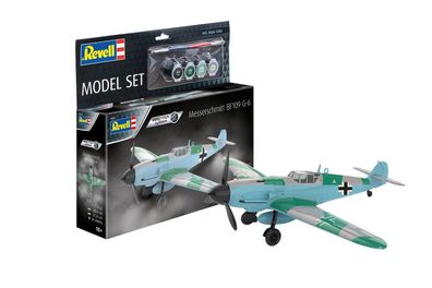 Revell 1:32 63653 Model Set Messerschmitt Bf109G-6 easy-click-system