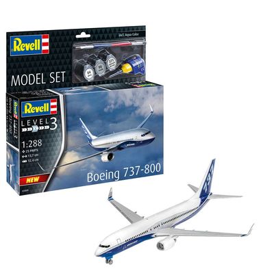 Revell 1:288 63809 Model Set Boeing 737-800 - NEU