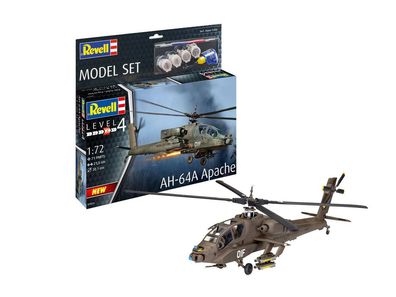 Revell 1:144 63824 Model Set AH-64A Apache