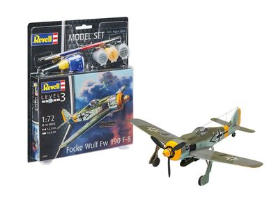 Revell 1:72 63898 Model Set Focke Wulf Fw190 F-8