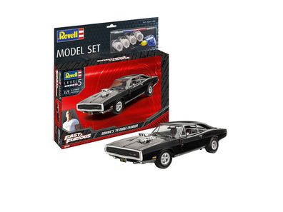 Revell 1:25 67693 Model Set F&F Dominixs 1970 Dodge Charger - NEU