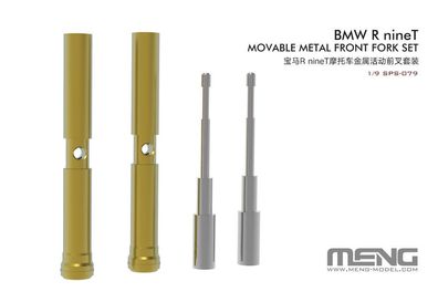 MENG-Model 1:9 SPS-079 BMW R nineT Movable Metal Front Fork Set - NEU