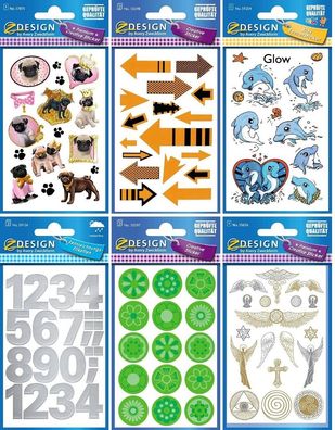 Creative Sticker verschiedene Motive