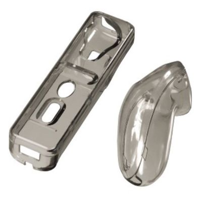 Hardcase Set Schwarz für Nintendo Wiimote + Nunchuck