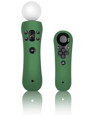 GUARD Silikon Skin Kit für PS Move Controller Grün