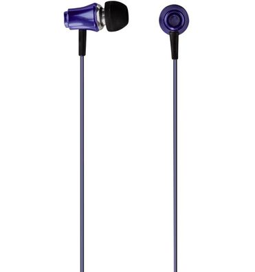 Stereo-Kopfhörer Alu blau für PS Vita