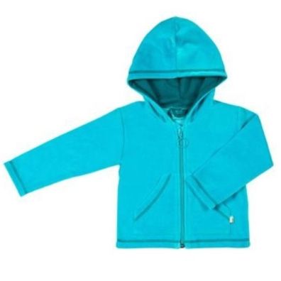 Jacke Nepomuk Nicki Türkis-Grau Gr. 56/62