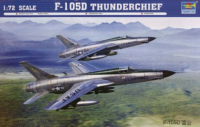 Trumpeter 1:72 1617 F-105D ''Thunderchief''