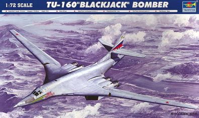 Trumpeter 1:72 1620 TU-160 Blackjack Bomber
