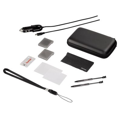 Ultimate-Set 12in1 Schwarz für Nintendo 3DS/DSi