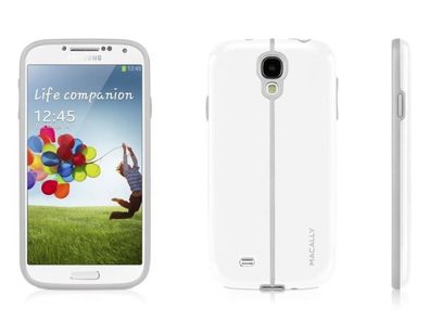 Hartschalen-Schutzhülle Weiß für Samsung Galaxy S4