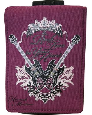 Universal Tasche Hannah Montana Rock Heart für Handy/MP3