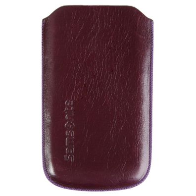 Sleeve Toledo Gr. M Leder Lila für Handy/MP3-Player