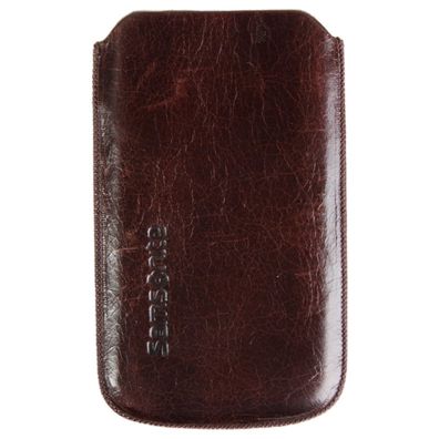 Sleeve Toledo Gr. S Leder Braun für Handy/MP3-Player