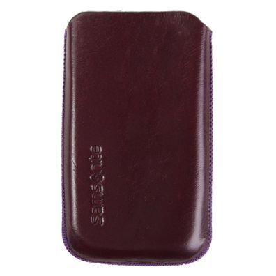 Sleeve Toledo Gr. S Leder Lila für Handy/MP3-Player