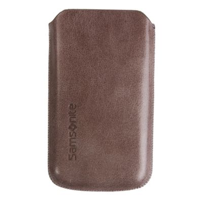 Sleeve Toledo Gr. S Leder Grau für Handy/MP3-Player