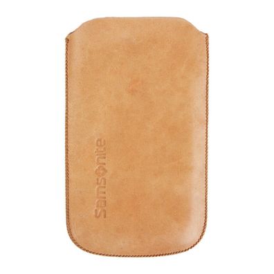 Sleeve Toledo Gr. M Leder Beige für Handy/MP3-Player