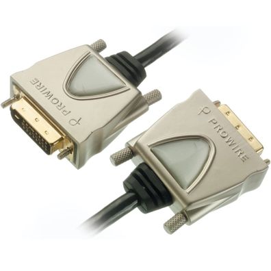 Prowire HQ 5m DVI-Kabel DVI-D Dual Link