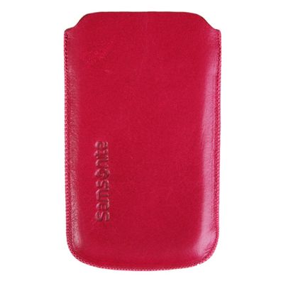 Sleeve Toledo Gr. S Leder Pink für Handy/MP3-Player
