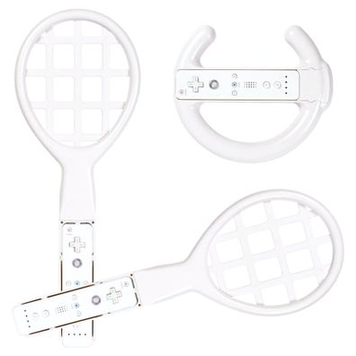 Racing Tennis Set 1x Lenkrad 2x Schläger