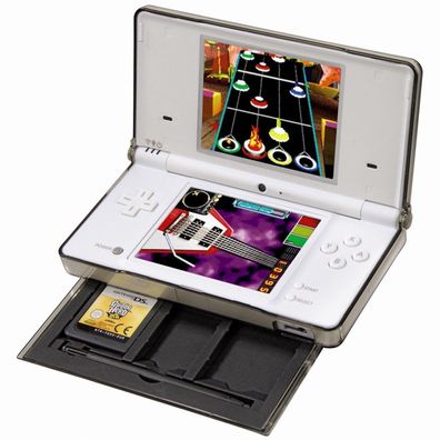 Crystal Case Transparent-Schwarz für Nintendo DSi
