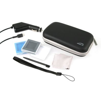 9in1 Travel Pack Schwarz für Nintendo DS Lite