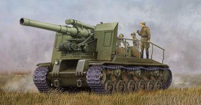 Trumpeter 1:35 5583 Soviet S-51 Self-Propelled Gun
