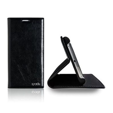 Booklet Case Style Schwarz für ZTE Blade V7