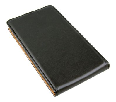 Flip Case für Alcatel One Touch Pop S9 Schwarz ultra slim