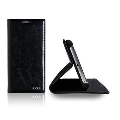 Booklet Case Style Schwarz für LG Stylus 2