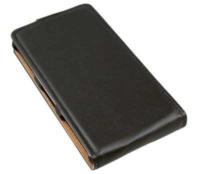 Flip Case für Sony Xperia Z3 Compact schwarz ultra slim