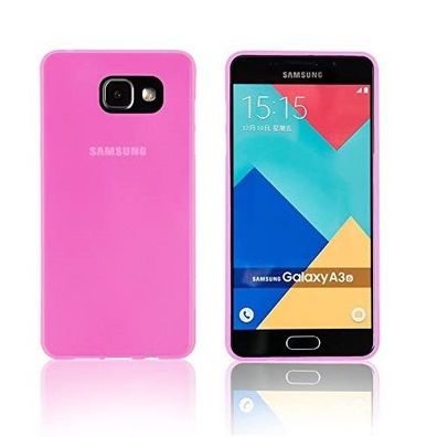 Ultra Slim Soft Cover Pink für Samsung Galaxy A3 2016